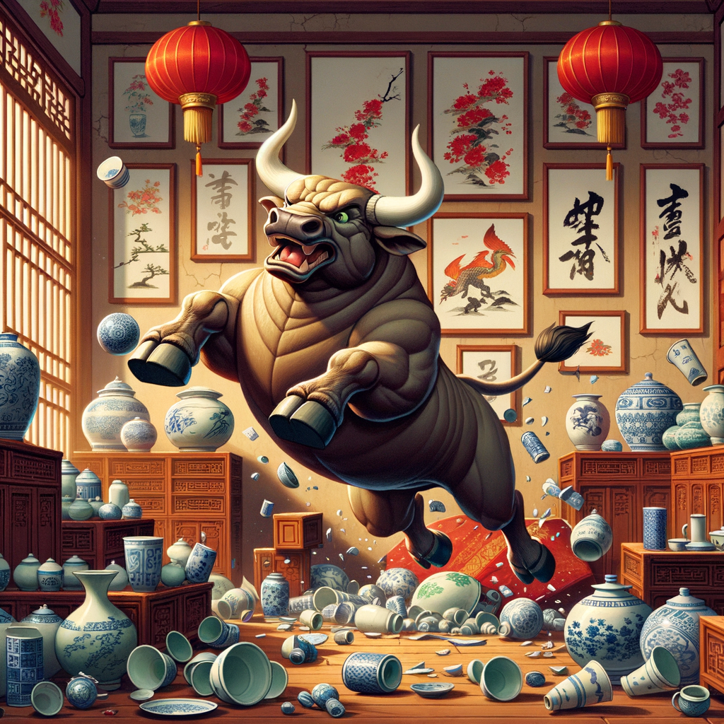 Bull in a China Shop Frenzy